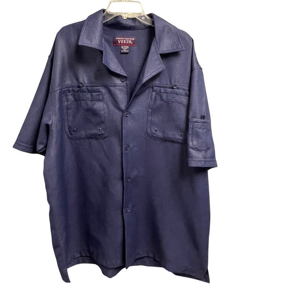 Veezo Wear Size XL Mens Oversized Button Down Shirt Streetwear
